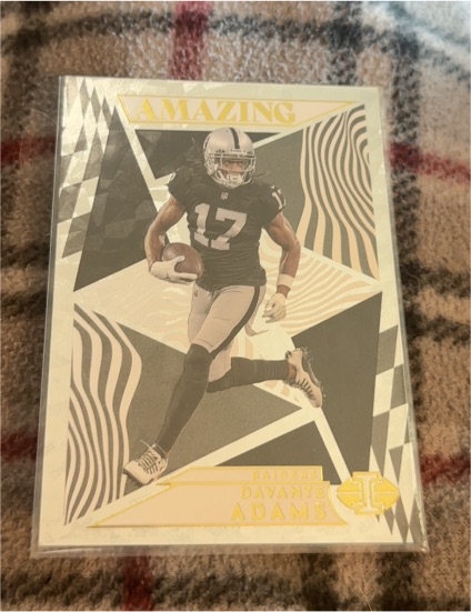 2022 Panini Illusions Amazing #A-13 Davante Adams — front