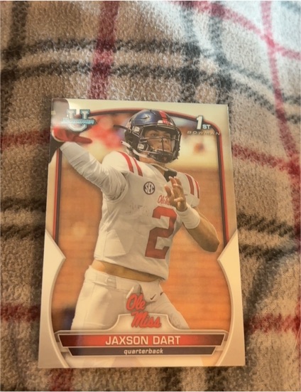 2022 Bowman University Chrome #94 Jaxson Dart — front