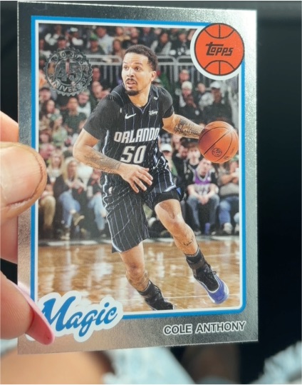 2025-26 Topps #80BK-26 Cole Anthony — front