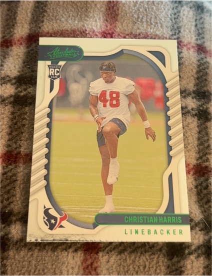 2022 Panini Absolute #154 Christian Harris — front