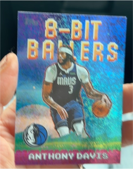 2025-26 Topps Basketball 8-Bit Ballers #8B-5 Anthony Davis — front