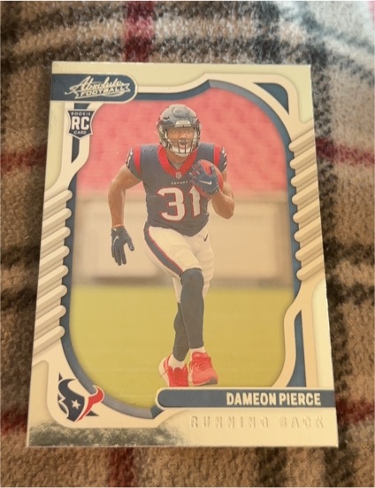 2022 Panini Absolute Football #140 Dameon Pierce — front