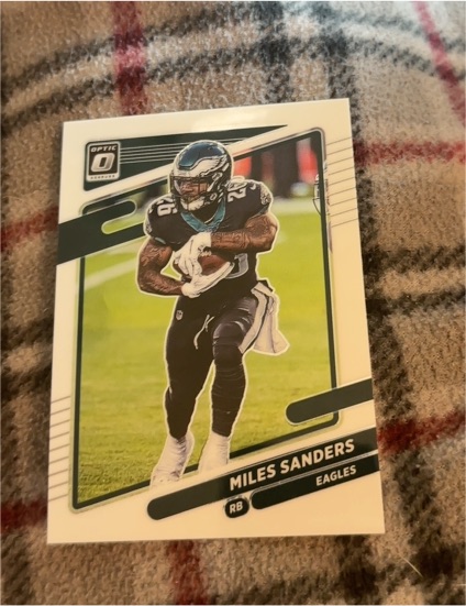 2021 Donruss Optic #10 Miles Sanders — front