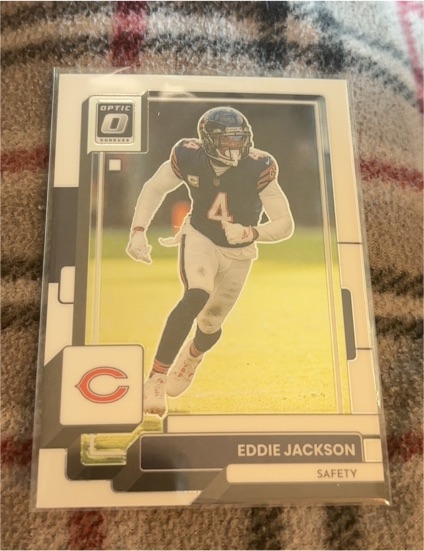 2022 Panini Donruss Optic #37 Eddie Jackson — front