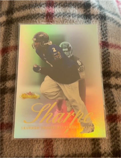 2000 Fleer Showcase #93 Shannon Sharpe — front