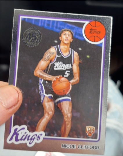 2025-26 Topps 45th Anniversary #80BK-70 Nique Clifford — front
