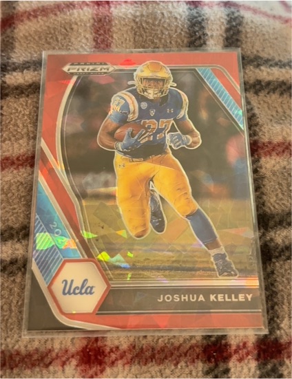 2021 Panini Prizm Draft Picks #80 Joshua Kelley — front