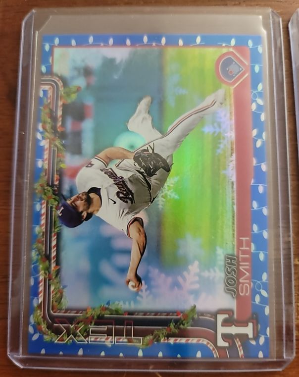 2025 Topps #668 Josh Smith Holiday Sun — front