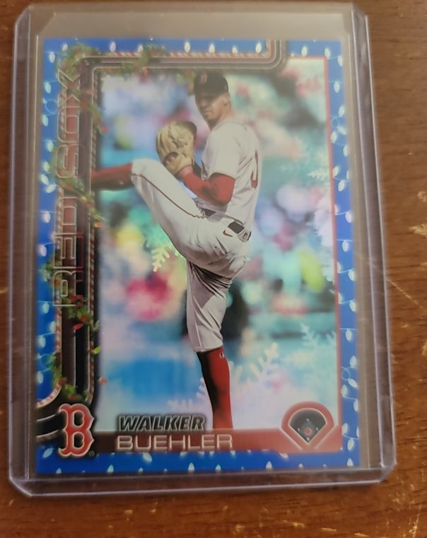 2025 Topps Holiday #H197 Walker Buehler — front