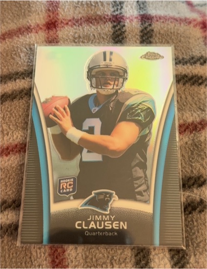 2010 Topps Chrome #TMB-2 Jimmy Clausen — front