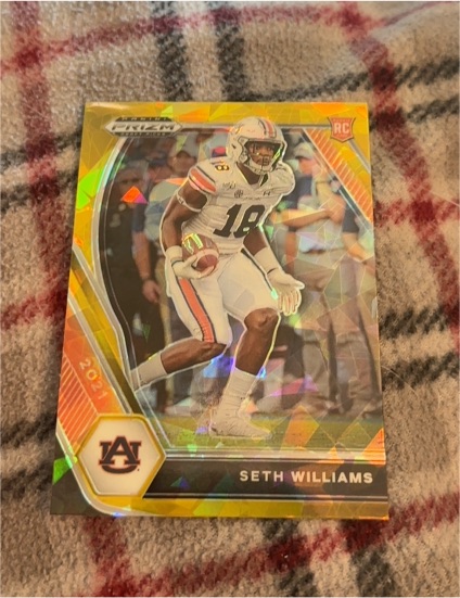 2021 Panini Prizm Draft Picks #136 Seth Williams — front