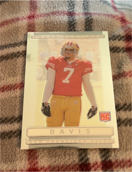 2009 Topps Platinum #136 Nate Davis — front
