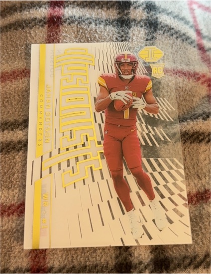 2022 Panini Illusions #I-15 Jahan Dotson — front