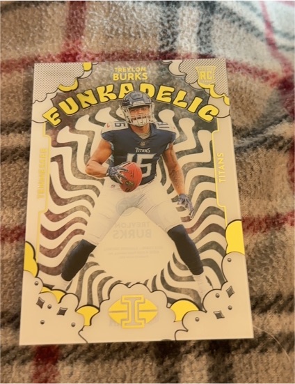 2022 Panini Illusions Funkadelic #F-19 Treylon Burks — front