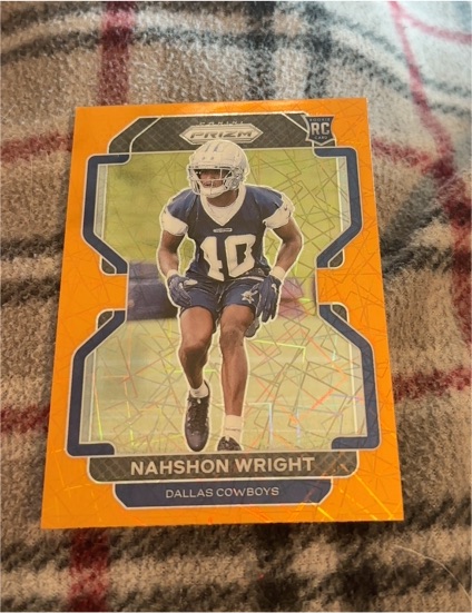 2021 Panini Prizm #438 Nahshon Wright — front
