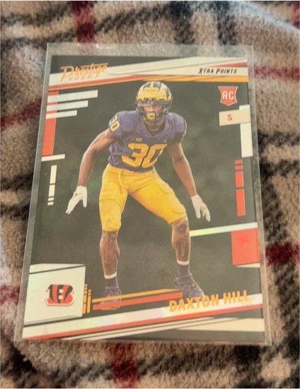 2022 Panini Prestige #342 Daxton Hill — front