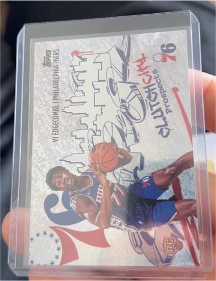 2025-26 Topps #CC-3 VJ Edgecombe Clutch City Prospects Rookie — front