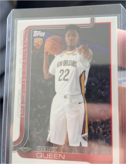 2025-26 Topps #213 Derik Queen — front