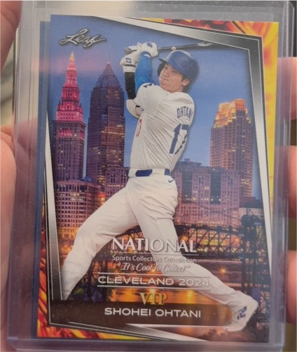 2024 Leaf The National #VP-5 Shohei Ohtani — front