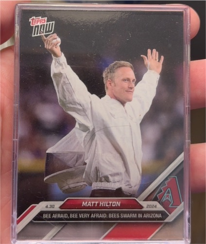 2024 Topps Now #145 Matt Hilton — front