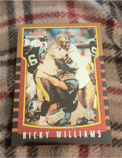 2000 Bowman Chrome #94 Ricky Williams — front