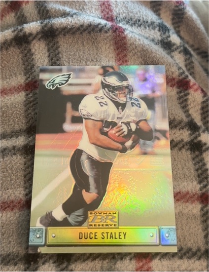 2000 Bowman Reserve #69 Duce Staley — front