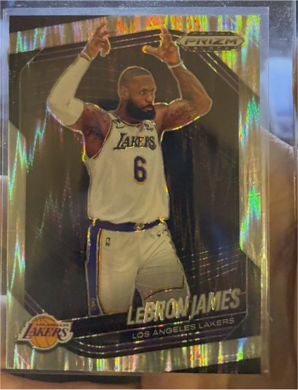 2024-25 Panini Prizm #6 LeBron James — front