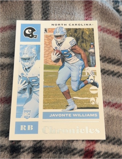 2021 Panini Chronicles Draft Picks #17 Javonte Williams — front