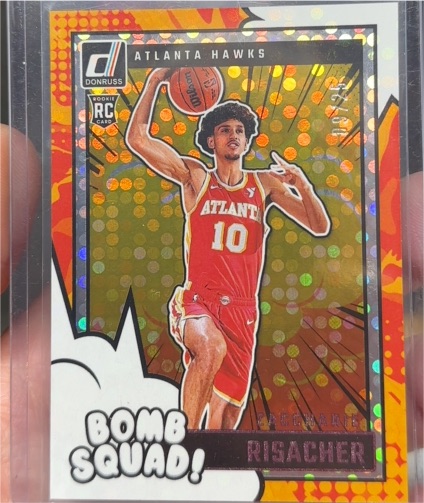 2024-25 Panini Donruss #11 Zaccharie Risacher — front