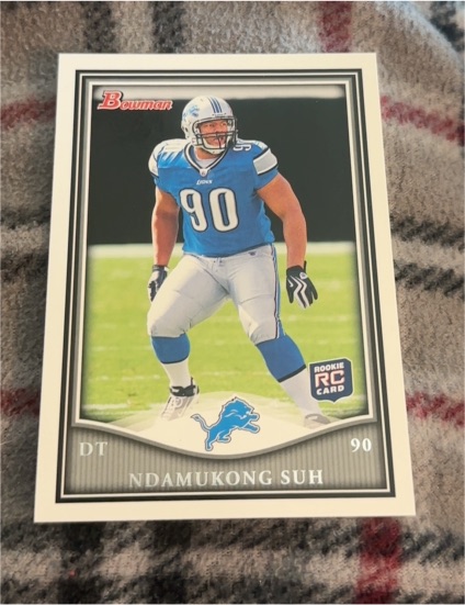 2010 Topps Bowman #WC-11 Ndamukong Suh — front