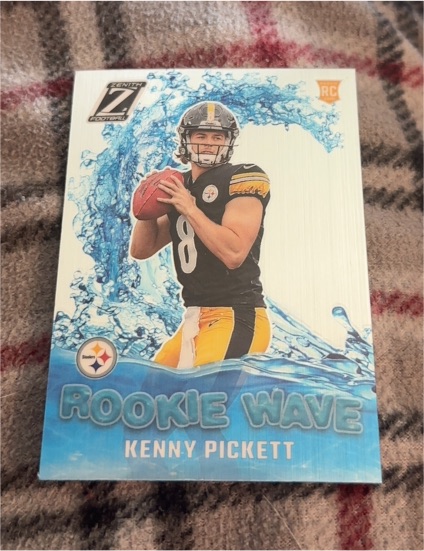 2022 Panini Zenith Rookie Wave #RW-KP Kenny Pickett — front