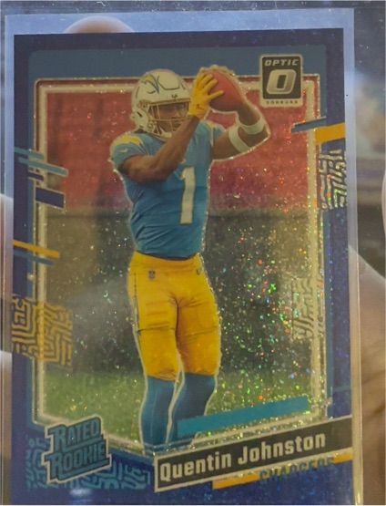 2023 Panini Donruss Optic #265 Quentin Johnston — front