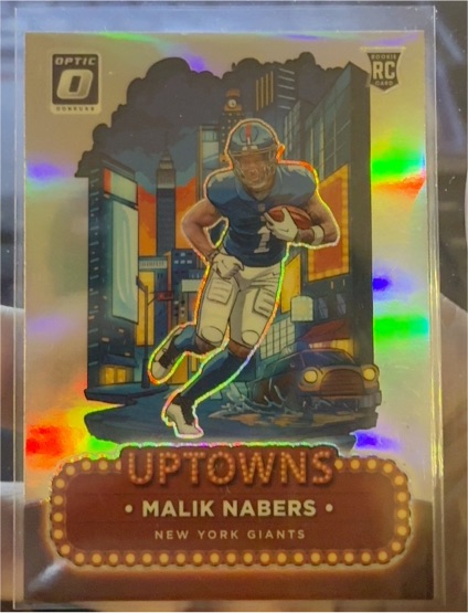 2024 Donruss Optic #6 Malik Nabers Uptowns — front