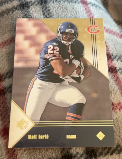 2003 SP Authentic #RB Matt Forté — front