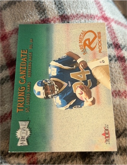 2000 Fleer Metal #2A Trung Canidate — front