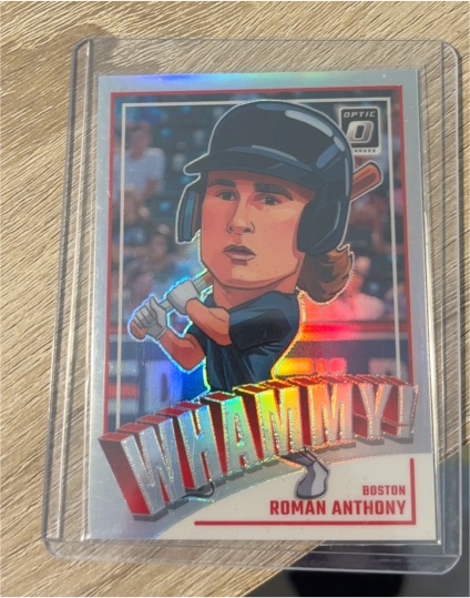 2025 Panini Donruss Optic WHAMMY! Roman Anthony — front