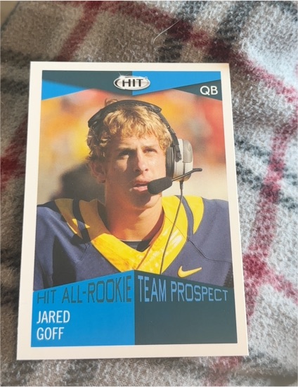 2016 SAGE Hit #129 Jared Goff — front