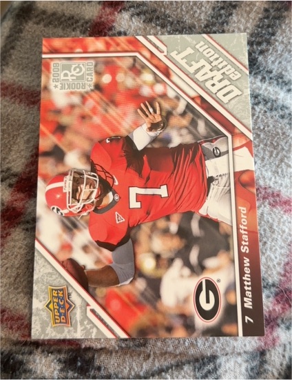 2009 Upper Deck Draft Edition #3 Matthew Stafford — front