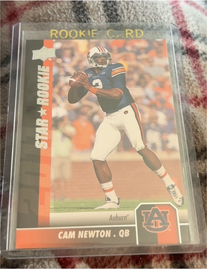 2011 Upper Deck #198 Cam Newton — front