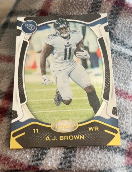 2021 Panini Certified #35 A.J. Brown — front