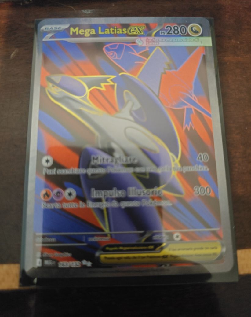 2025 Pokemon Mega Latias EX #163 — front