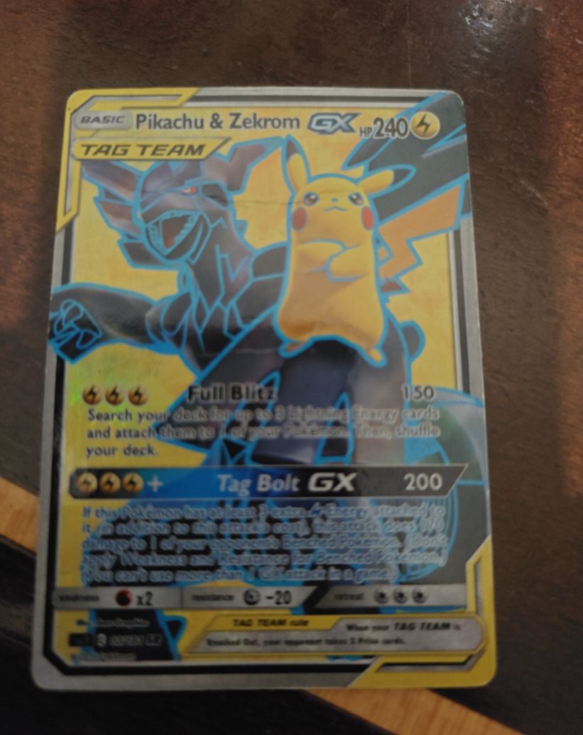 Pikachu & Zekrom GX SM248 — front