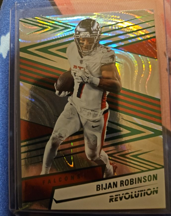 2025 Panini Revolution #122 Bijan Robinson — front