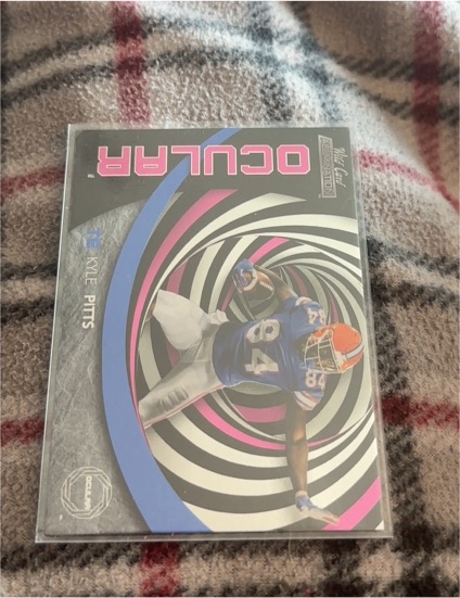 2021 Wild Card Alumination Ocular #OC-14 Kyle Pitts — front