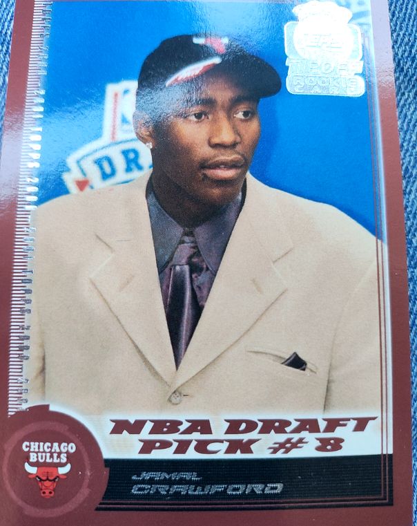 2000 Topps Tip-Off #8 Jamal Crawford — front