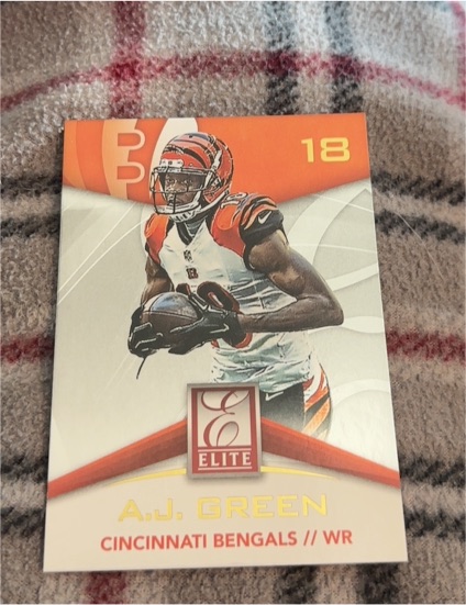 2015 Donruss Elite #18 A.J. Green — front