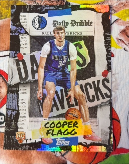 2025-26 Topps Basketball #DD-31 Cooper Flagg Daily Dribble — front