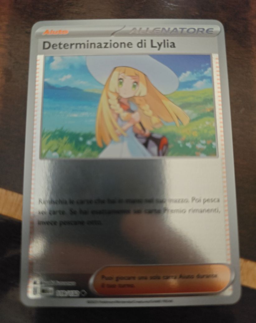 2025 Pokémon ME01: Mega Evolution #119 Lylia — front