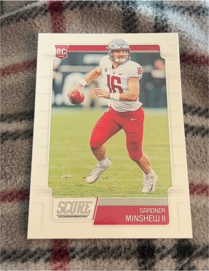 2019 Panini Score #366 Gardner Minshew II — front