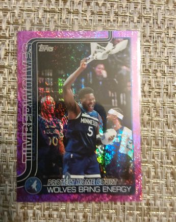 2025-26 Topps Basketball #287 Anthony Edwards — front
